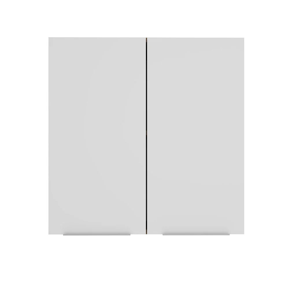 Alacena Cocina 70 cm 2 Puertas Marrón/Blanco Stella Madesa - Image 6
