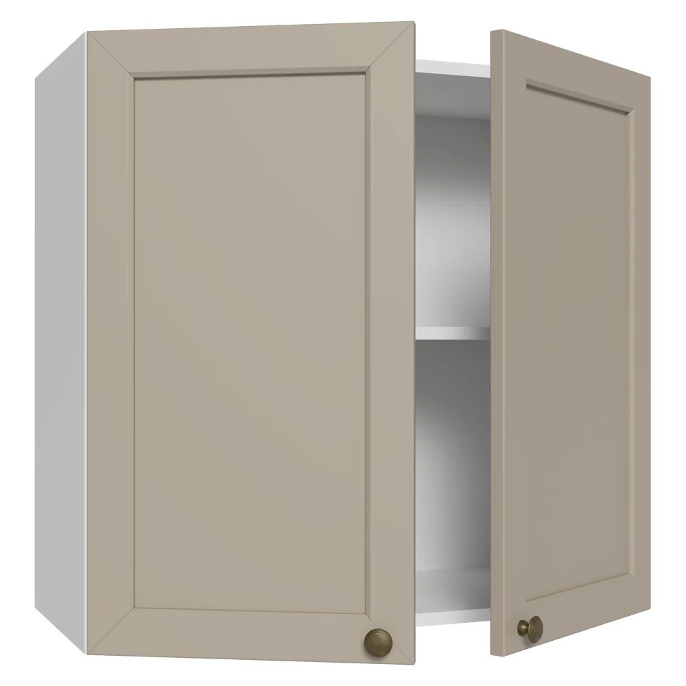 Alacena Cocina 70 cm 2 Puetas Blanco/Crema Vik Madesa - Image 8