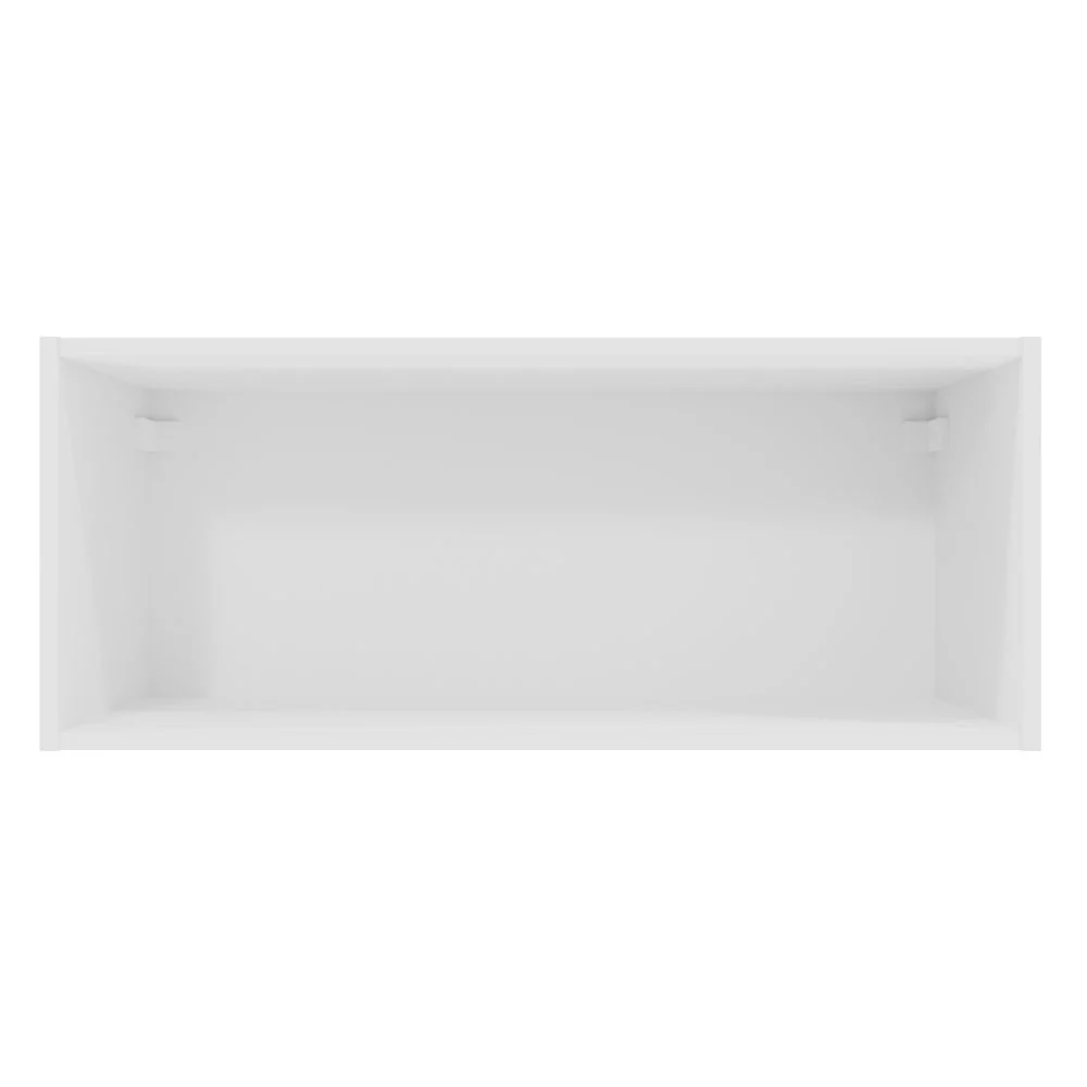 Alacena Cocina 80 cm Nicho Aberto para Cocinas Lux, Glamy, Agata, Stella Blanco Madesa - Image 4
