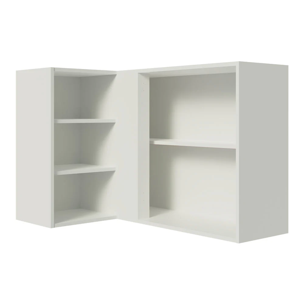 Alacena Cocina Esquinera 1 Puerta para línea de 60 cm de Profundidad Blanco/Negro Agata Madesa - Image 7