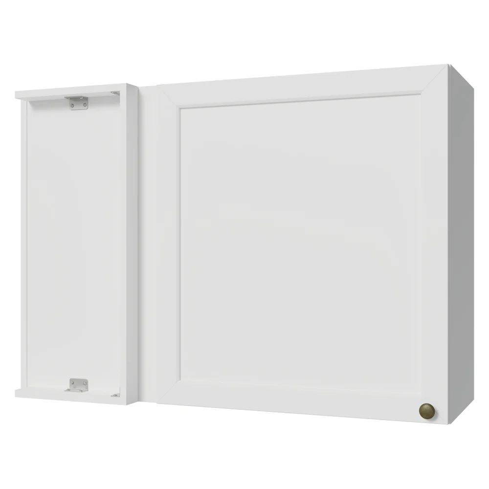 Alacena esquinero 1 Puerta Blanco Vik Madesa