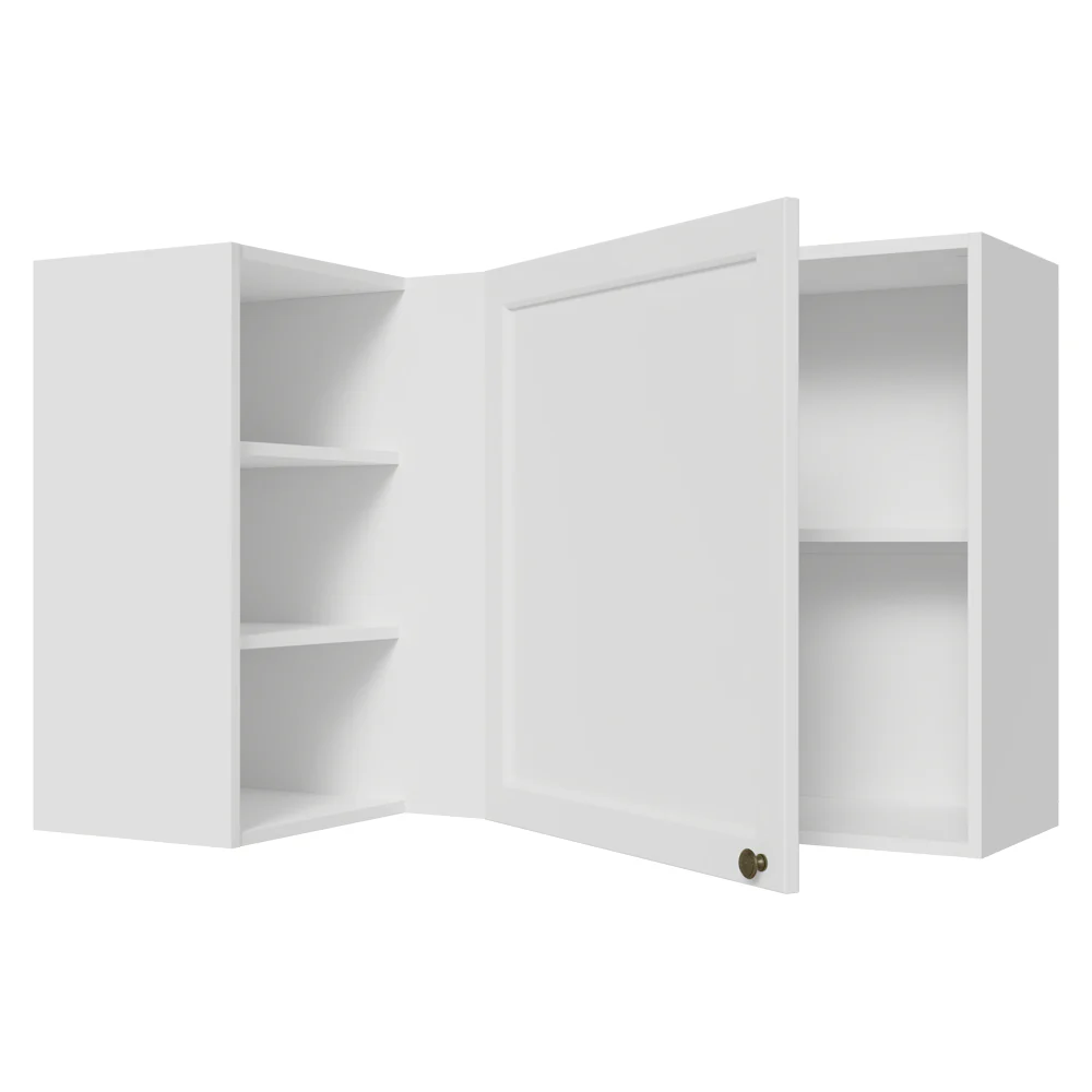Alacena esquinero Para Linha 60 cm de Profundidade Blanco Vik Madesa - Image 9