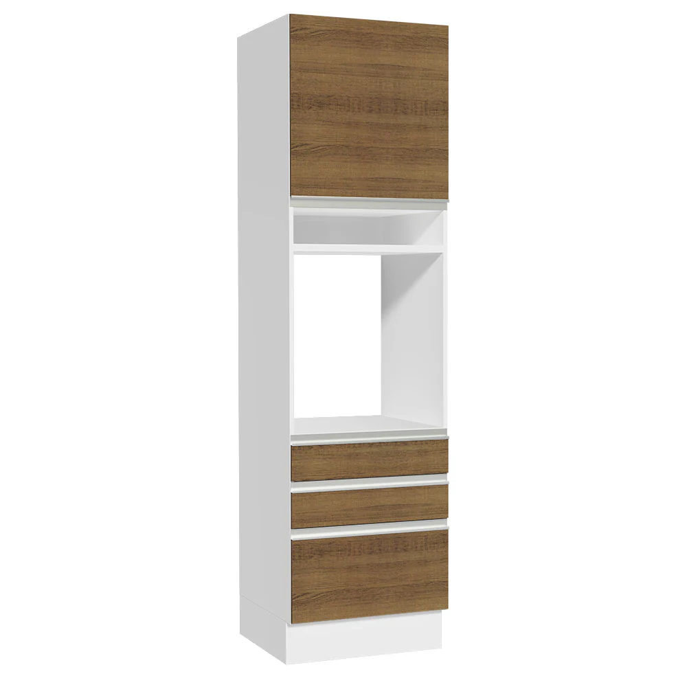 Mueble para Horno Madesa Glamy 60cm 1 puerta 3 cajones