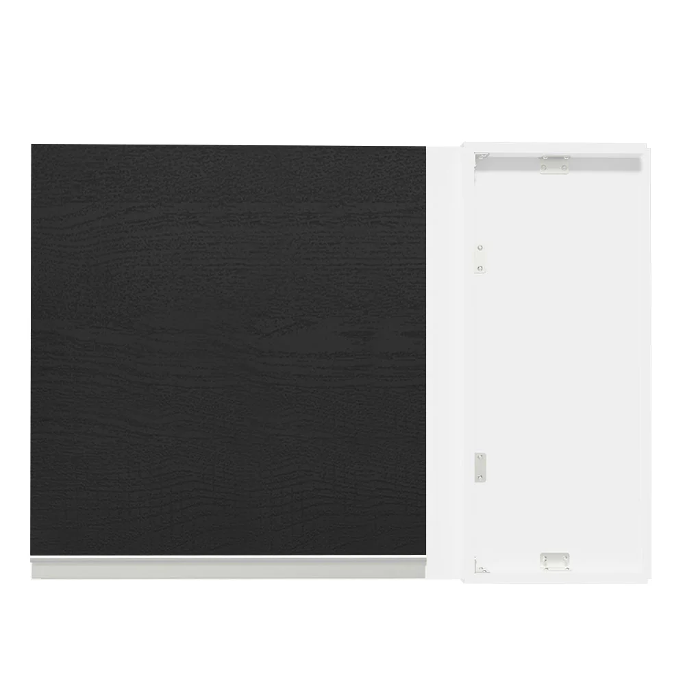 Alacena Gabinete Superior Cocina Esquina Madesa Glamy BN - Image 3