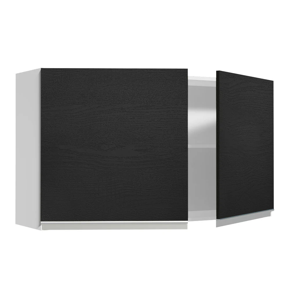 Alacena Gabinete Superior Cocina Madesa Glamy 120cm BN - Image 7