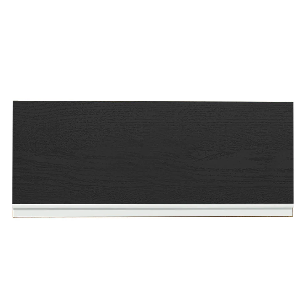 Alacena Gabinete Superior Cocina Madesa Glamy 80cm 1 Puerta Marrón/Negro - Image 6