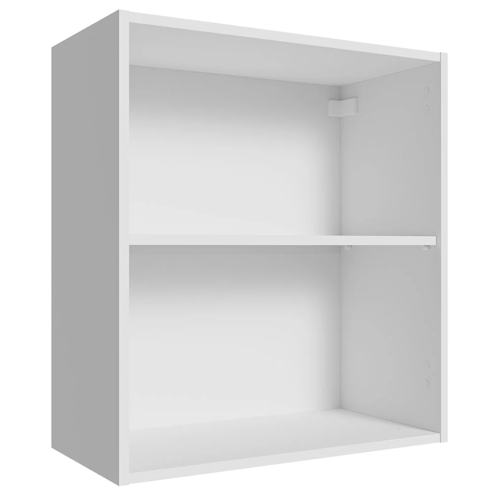 Alacena Madesa 60 cm con 2 nichos abiertos - Blanco - Image 3