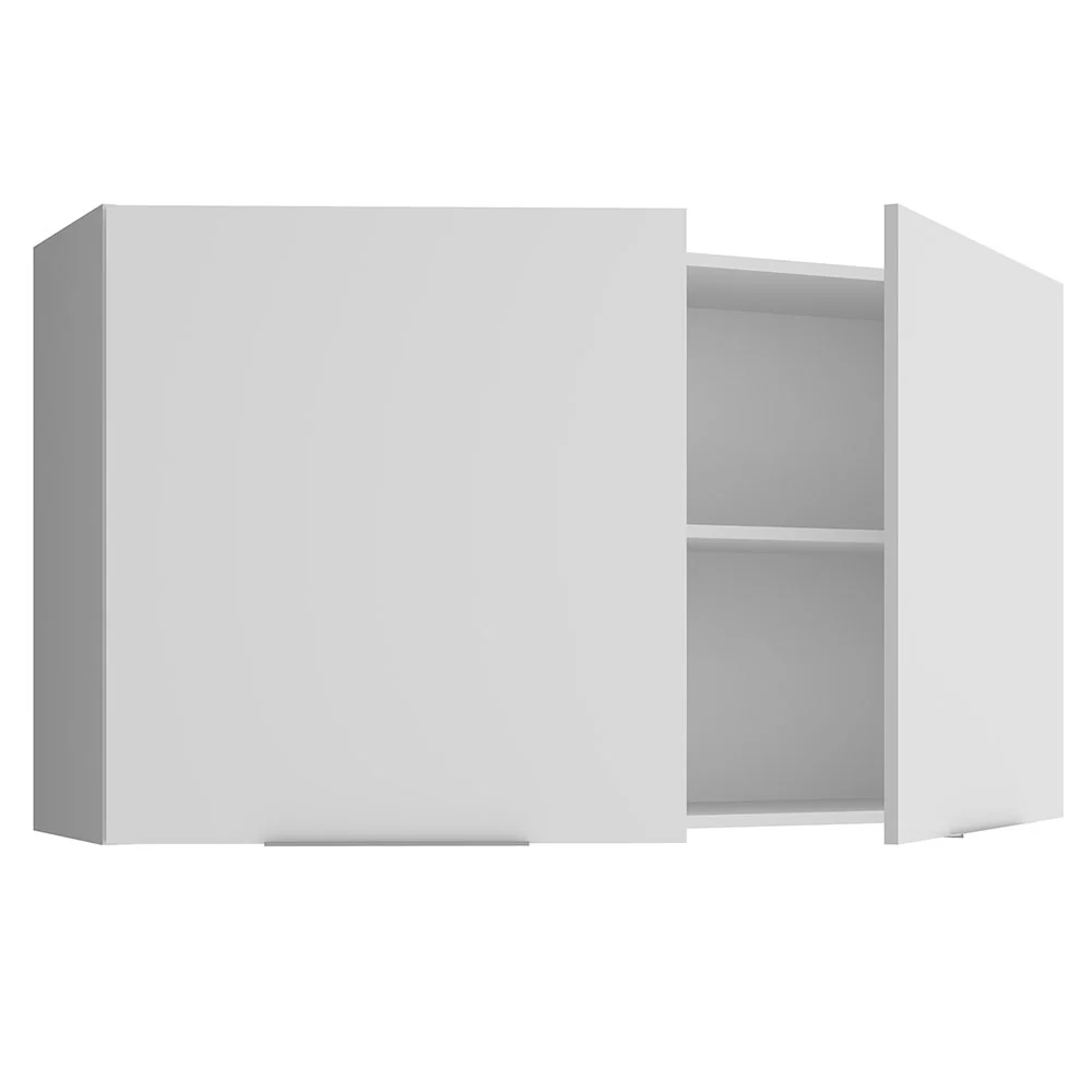 Alacena para Dormitorio 120 cm 2 Puertas Neo Blanco - Image 6