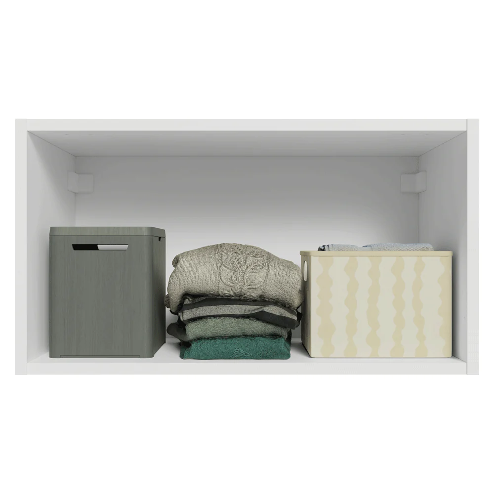 Alacena para Dormitorio 60 cm 1 Puerta Rebatible Neo Blanco - Image 4