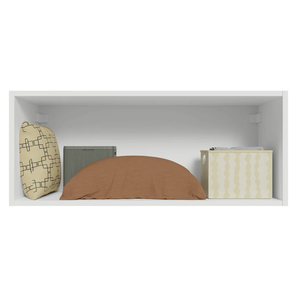 Alacena para Dormitorio 80 cm 1 Puerta Rebatible Neo Blanco - Image 4