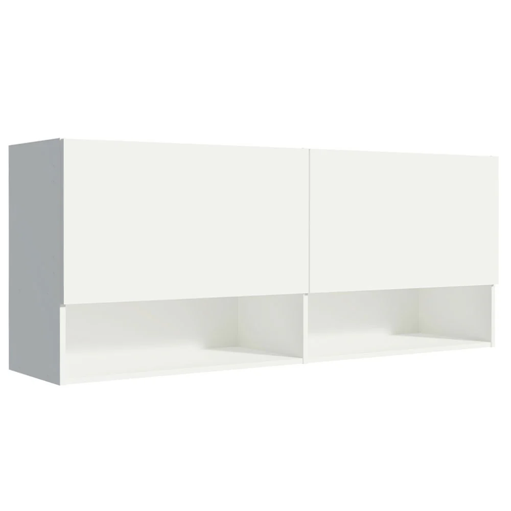 Alacena para Dormitorio con Nicho y Repisa 120 cm Blanco Madesa - Image 6