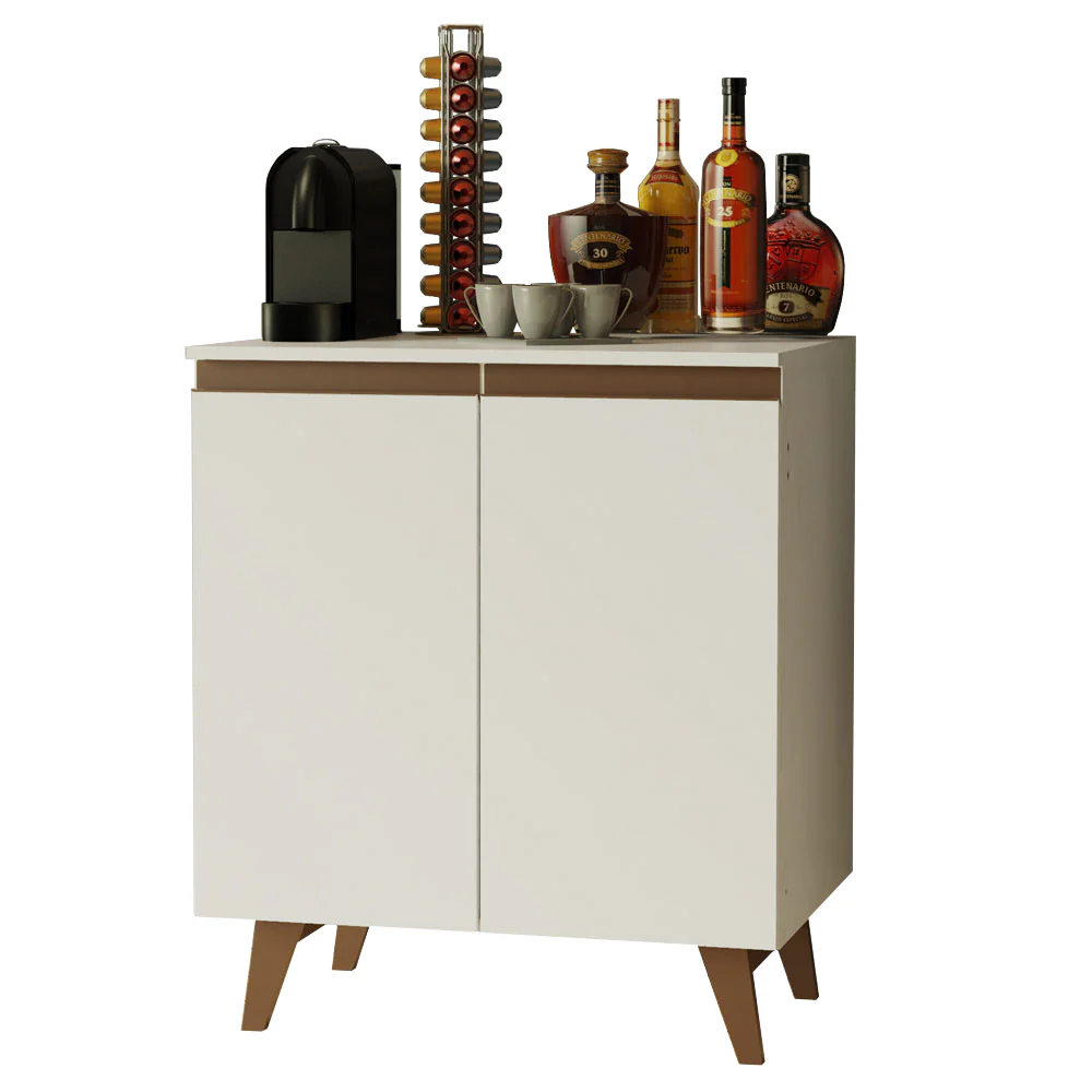 Aparador Vajillero 70 cm 2 Puertas Blanco Reims Madesa