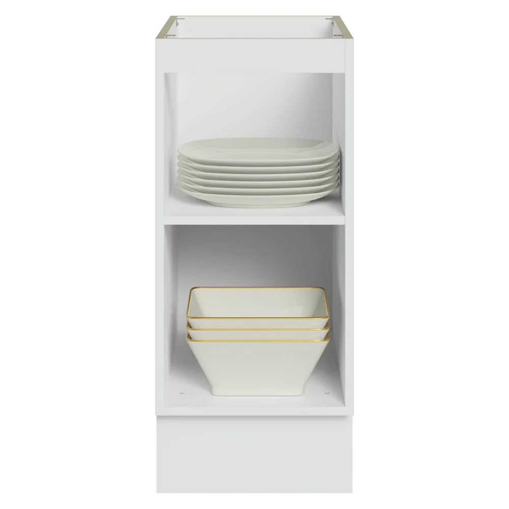 Bajo Mesada 35 x 60 cm 1 Puerta (Sin Mesada) Blanco/Crema Vik Madesa - Image 5
