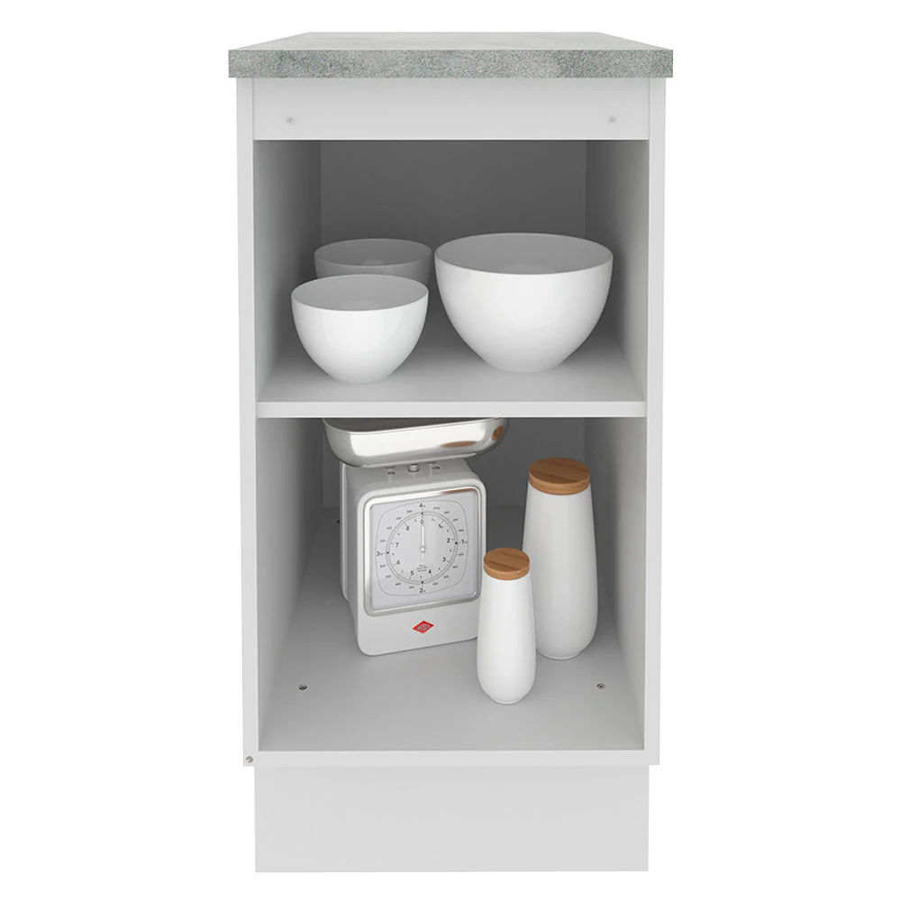 Bajo Mesada 40 cm 1 Puerta Glamy Blanco - Image 3