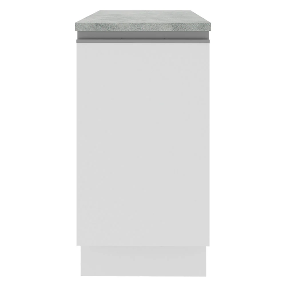 Bajo Mesada 40 cm x 60 cm, 1 Puerta Glamy Blanco - Image 5