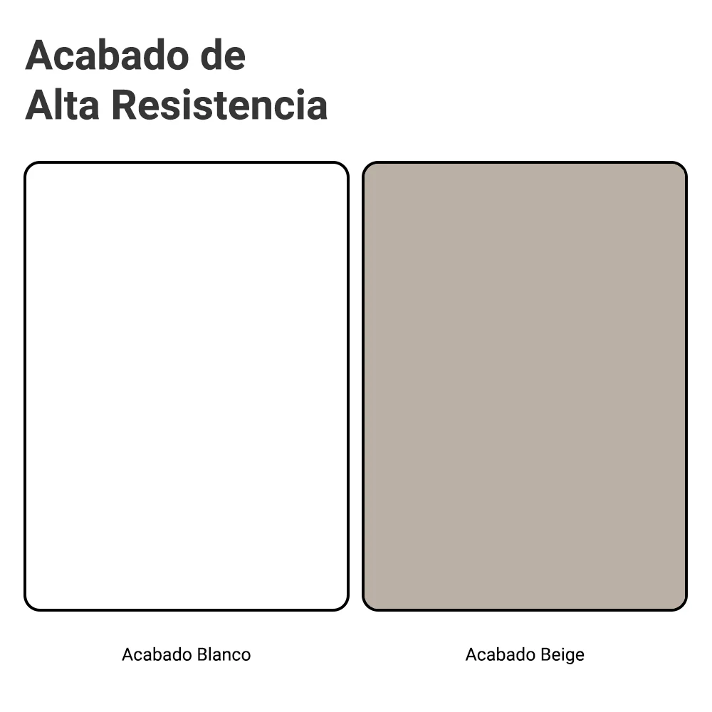 Bajo Mesada 40 x 60 cm 3 Cajones (Sin Mesada) Blanco/Crema Vik Madesa - Image 10