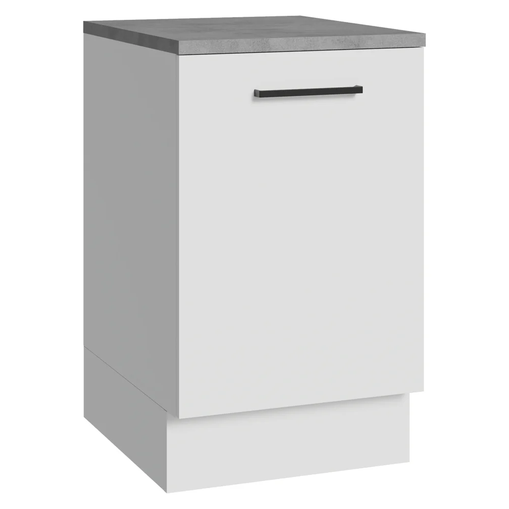 Bajo Mesada 50cm 1 puerta Blanco Agata Madesa