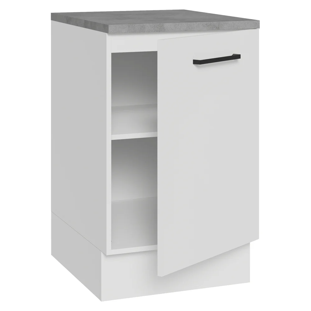 Bajo Mesada 50cm 1 puerta Blanco Agata Madesa - Image 6