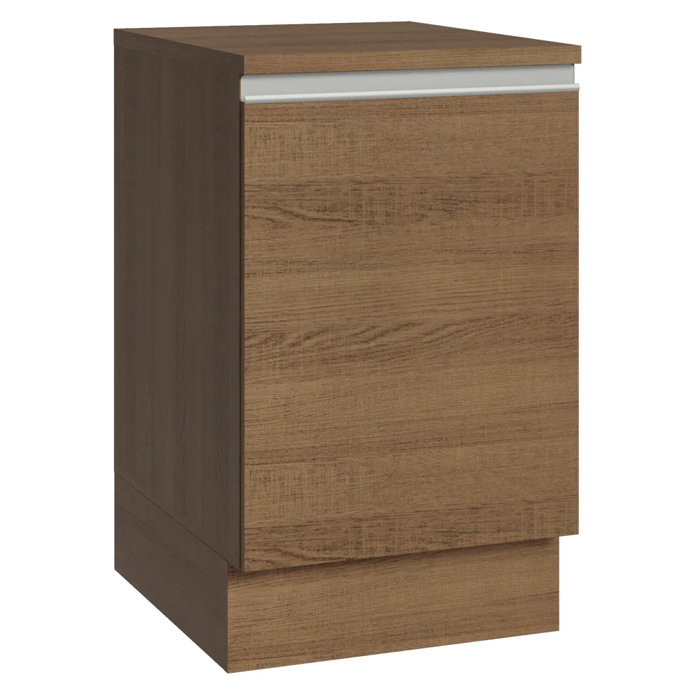 Bajo Mesada 50cm 1 Puerta Marrón Glamy Madesa