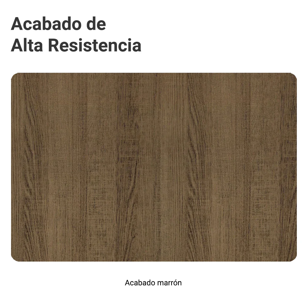 Bajo Mesada 50cm 1 Puerta Marrón Stella Madesa - Image 10