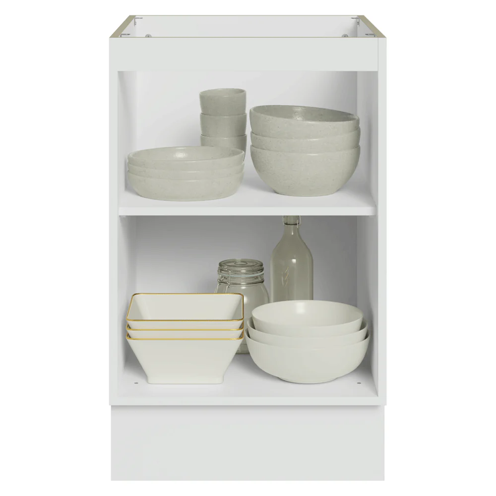 Bajo Mesada 50x60cm 1 Puerta (Sin Mesada) Blanco Glamy - Image 4