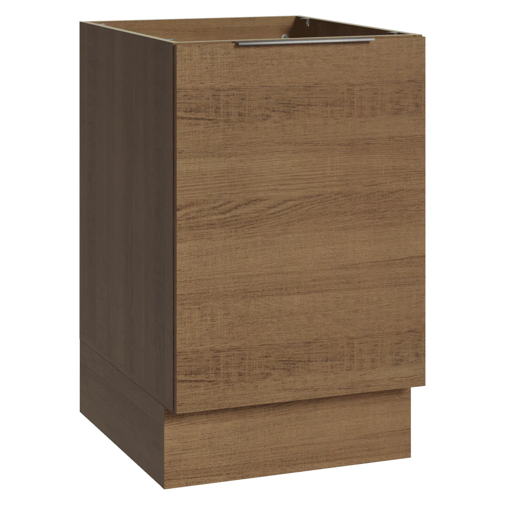 Bajo Mesada 50 x 60cm 1 Puerta (Sin Mesada) Marrón Stella