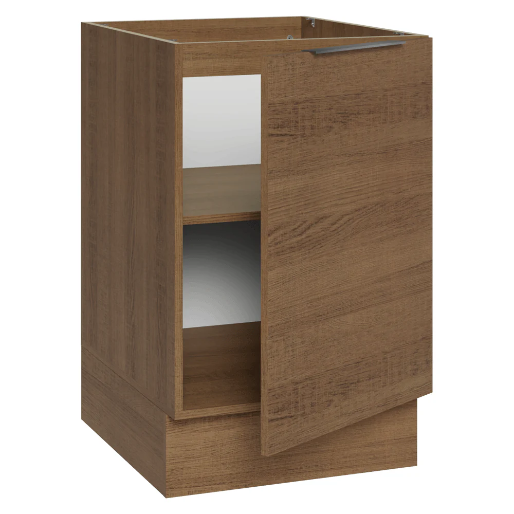 Bajo Mesada 50 x 60cm 1 Puerta (Sin Mesada) Marrón Stella - Image 5