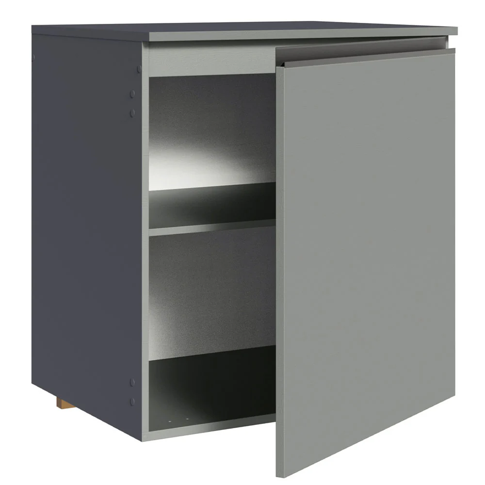 Bajo Mesada 60 cm 1 Puerta Nice Gris - Image 7