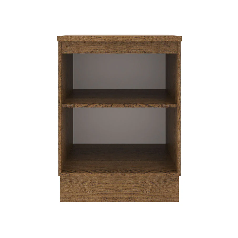 Bajo Mesada 60 cm Sin cajones 1 Puerta Agata Marrón/Negro - Image 7