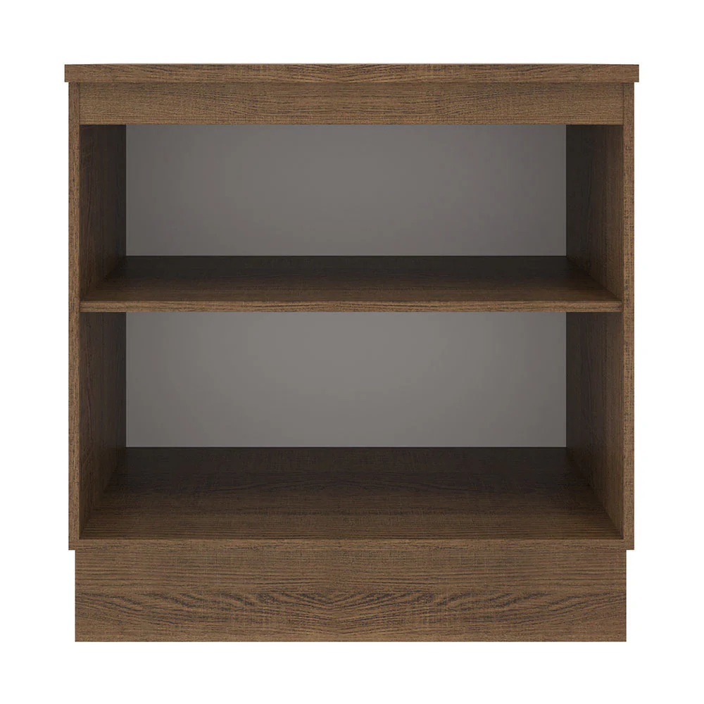 Bajo Mesada 80 cm  =x 60 cm, 2 Puertas Agata Marrón/Blanco - Image 6