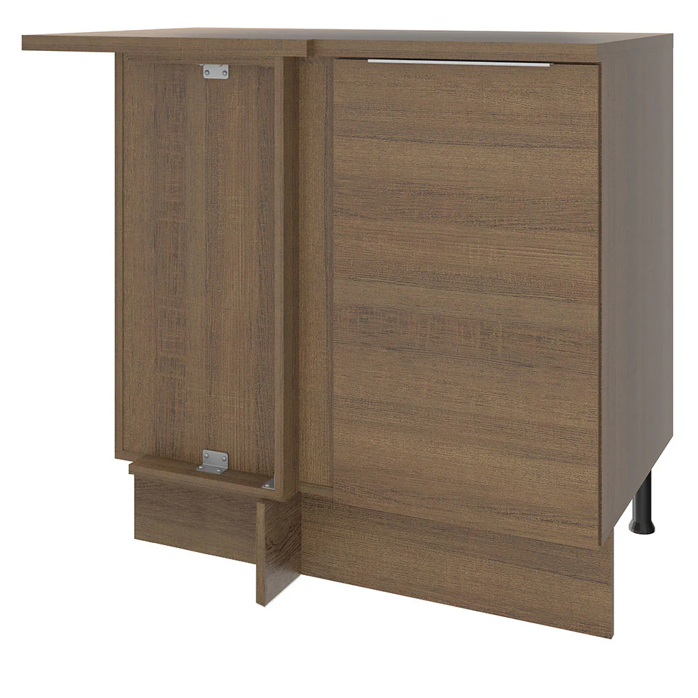 Bajo Mesada 94 cm Sin cajones 1 Puerta Stella Marrón