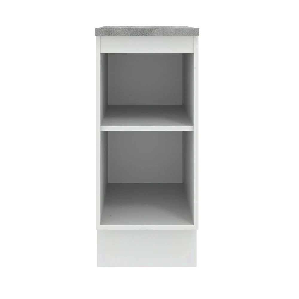Bajo Mesada Cocina 35 cm 1 Puerta Blanco/Negro Agata Madesa - Image 7