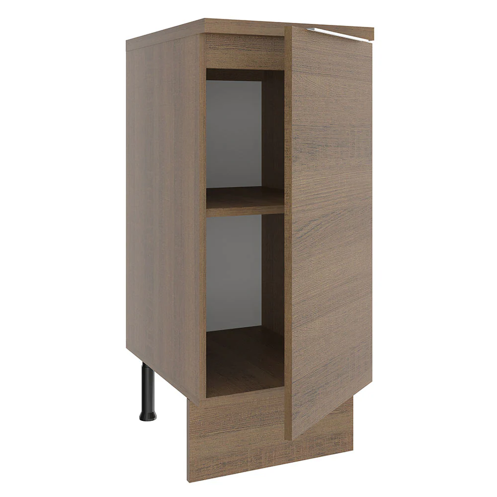 Bajo Mesada Cocina 35 cm 1 Puerta Marrón Stella Madesa - Image 6