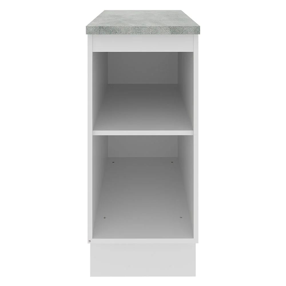 Bajo Mesada Cocina 35 x 60 cm 1 Puerta (Con Mesada) Blanco Stella Madesa - Image 8