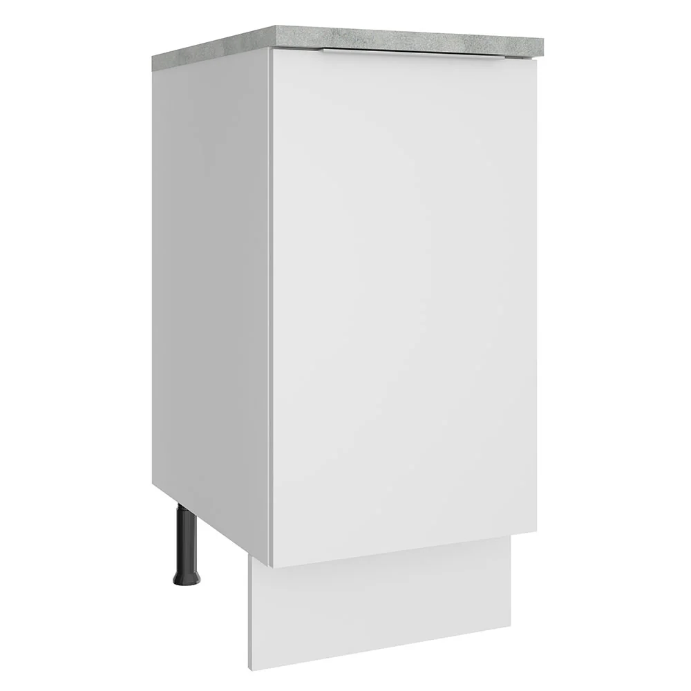 Bajo Mesada Cocina 40 cm 1 Puerta Blanco Stella Madesa
