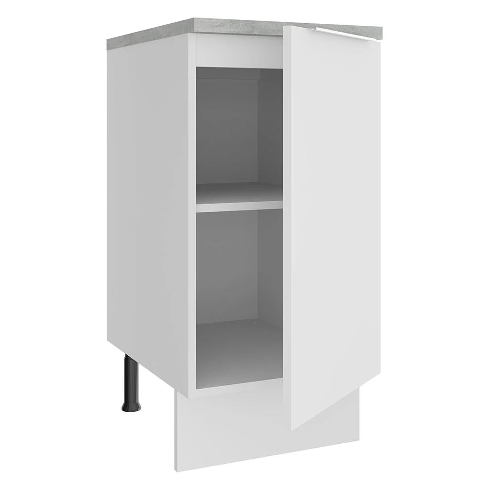 Bajo Mesada Cocina 40 cm 1 Puerta Blanco Stella Madesa - Image 6