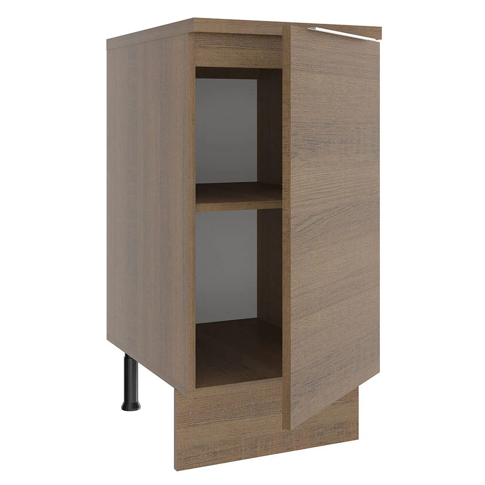Bajo Mesada Cocina 40 cm 1 Puerta Marrón Stella Madesa - Image 6