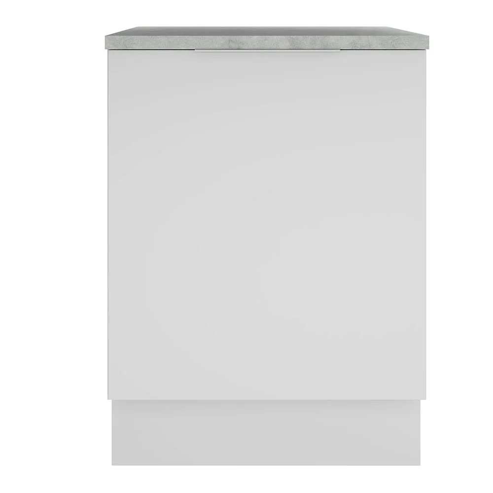 Bajo Mesada Cocina 60 x 60 cm 1 Puerta (Con Mesada) Blanco Stella Madesa - Image 7