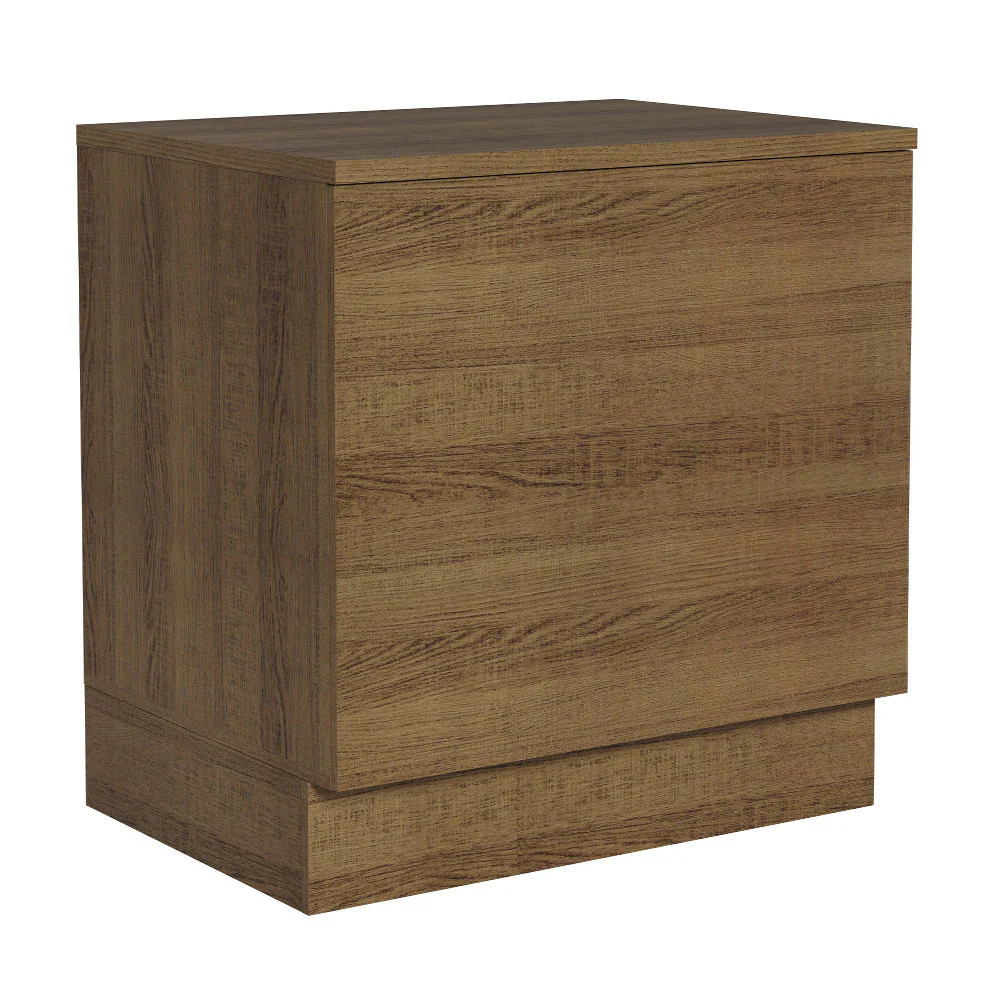 Bajo Mesada Cocina para Horno Empotrado 80 x 60 cm con Mesada Marrón Glamy, Lux, Stella Madesa - Image 5