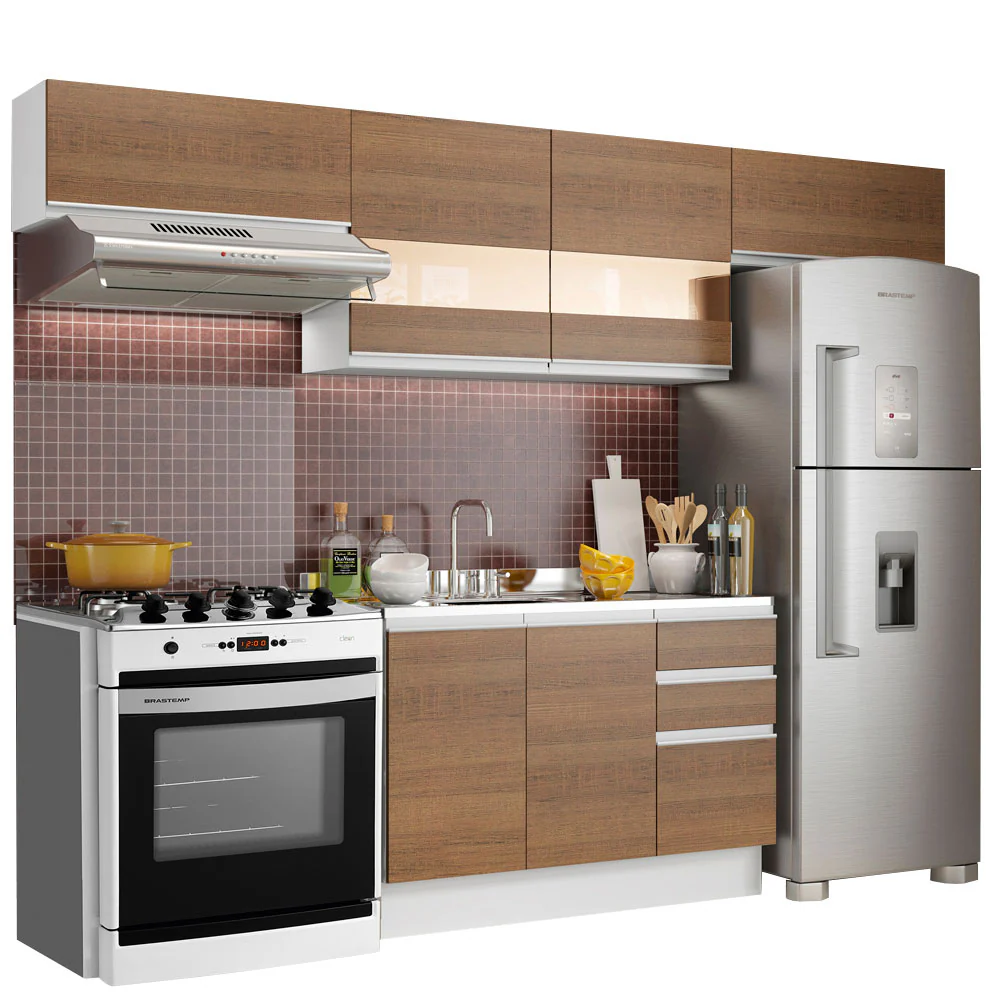 Combo completo de Cocina 280cm Marina Madesa 01 - Image 3
