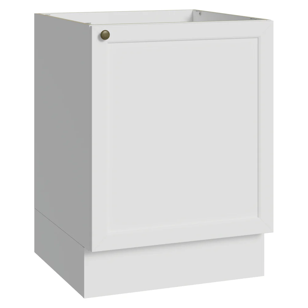 Bajo Mesada de Cocina 60 x 60 cm 1 Puerta (Sin Mesada) Blanco Vik Madesa