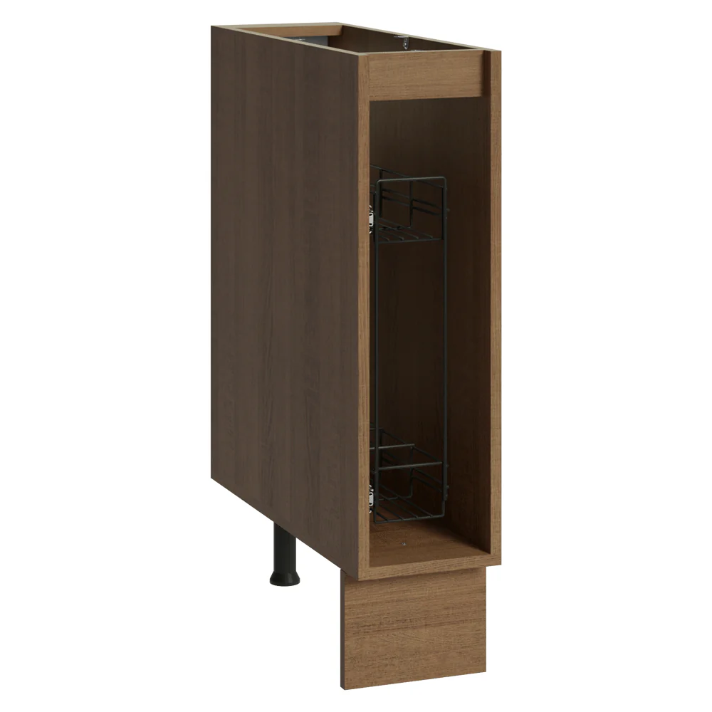 Bajo Mesada Especiero 20 cm 1 Pueta (Sin Mesada) Marrón/Crema Vik Madesa - Image 7