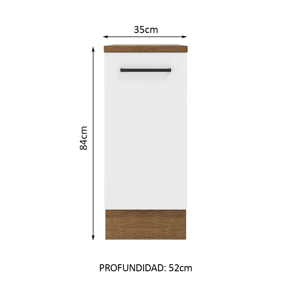 Bajo mesada Madesa Agata 35 Cm 1 Puerta - Image 2