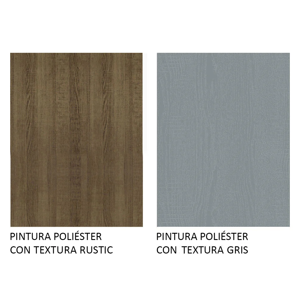 Bajo Mesada Multiuso Garaje 120cm (con Tapa) Marrón/Gris - Image 9