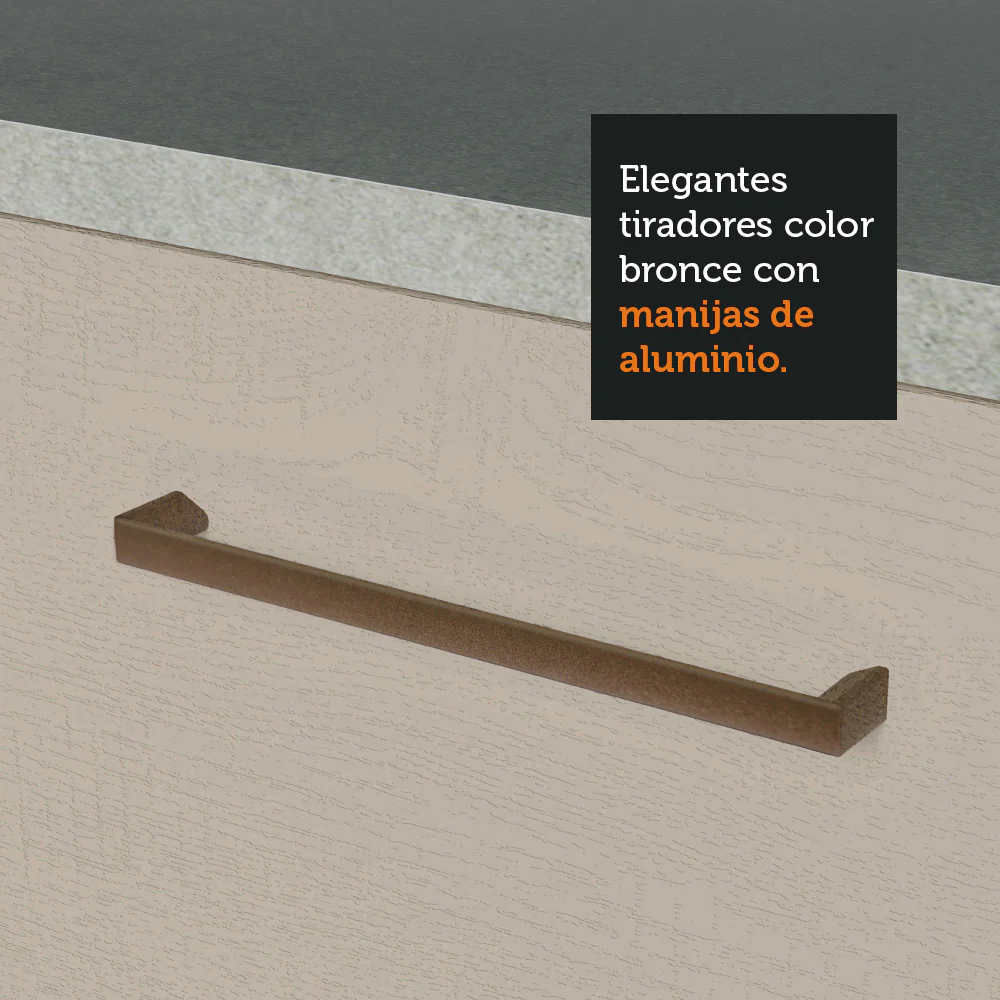 Bajo Mesada Multiuso Garaje 80cm (con Tapa) Blanco/Crema - Image 6