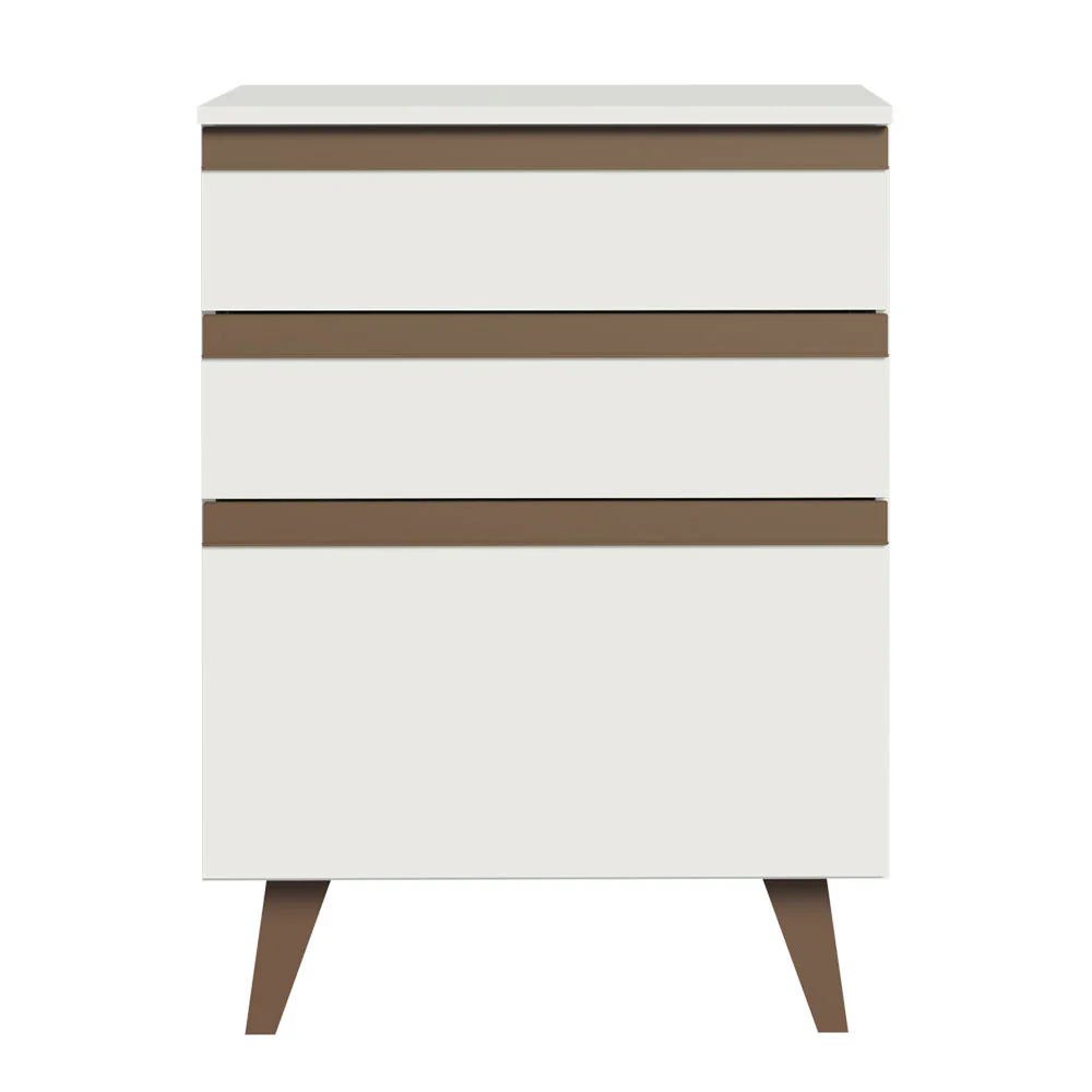 Bajo Mesada Reims 60 cm 3 Cajones Blanco - Image 3