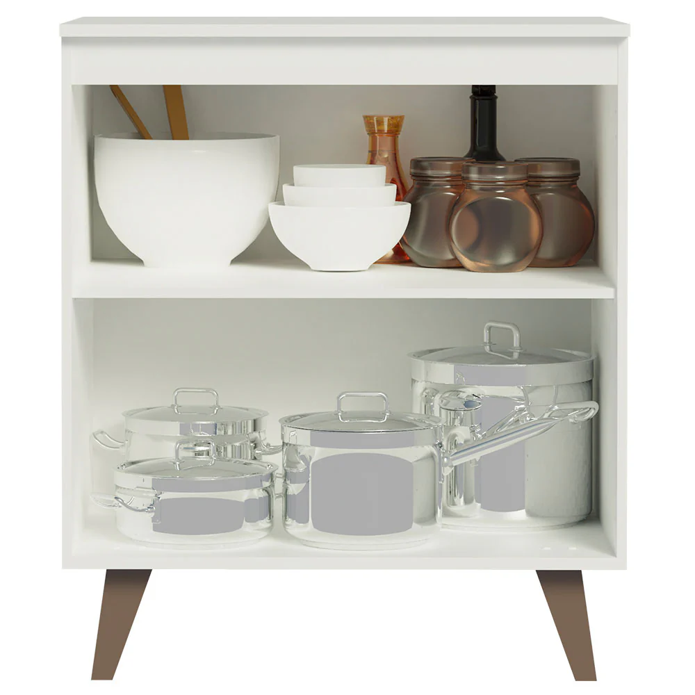 Bajo Mesada Reims 70 cm 2 Puertas - Blanco - Image 3