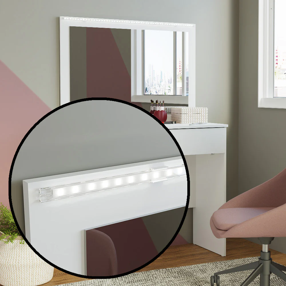 Barra de Luz con Tira LED 88cm para Muebles Madesa