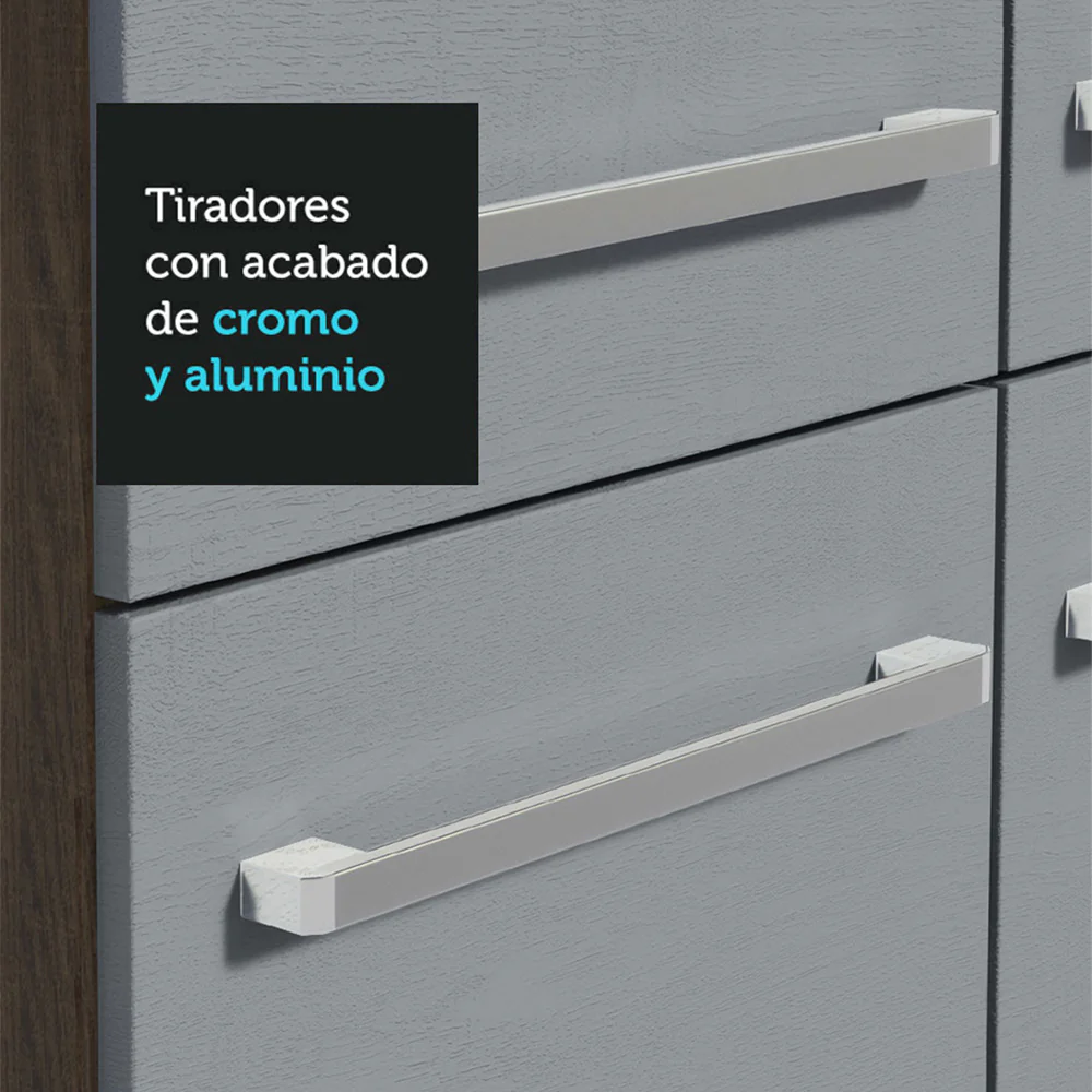 Cocin Compacta 229 cm Emilly Pop Marrón/Gris - Image 6