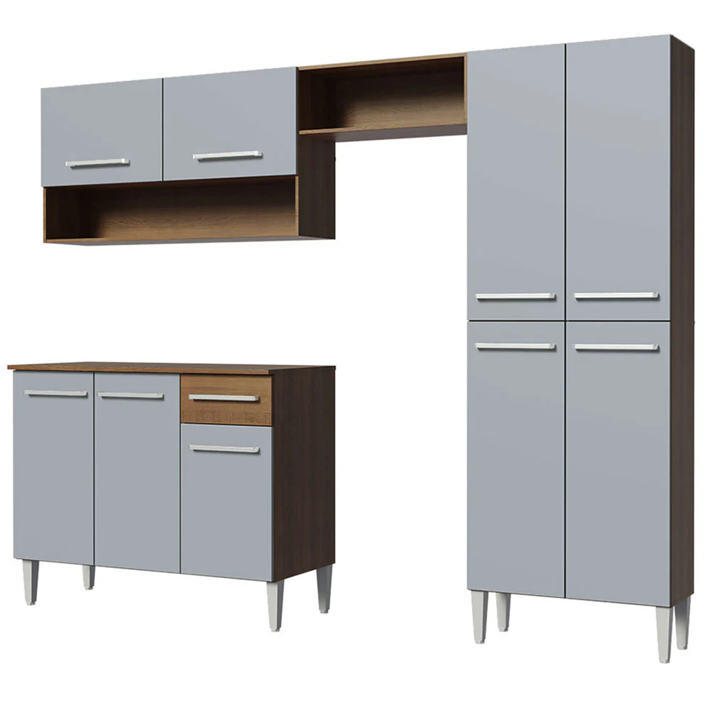 Cocin Compacta 229 cm Emilly Pop Marrón/Gris - Image 8
